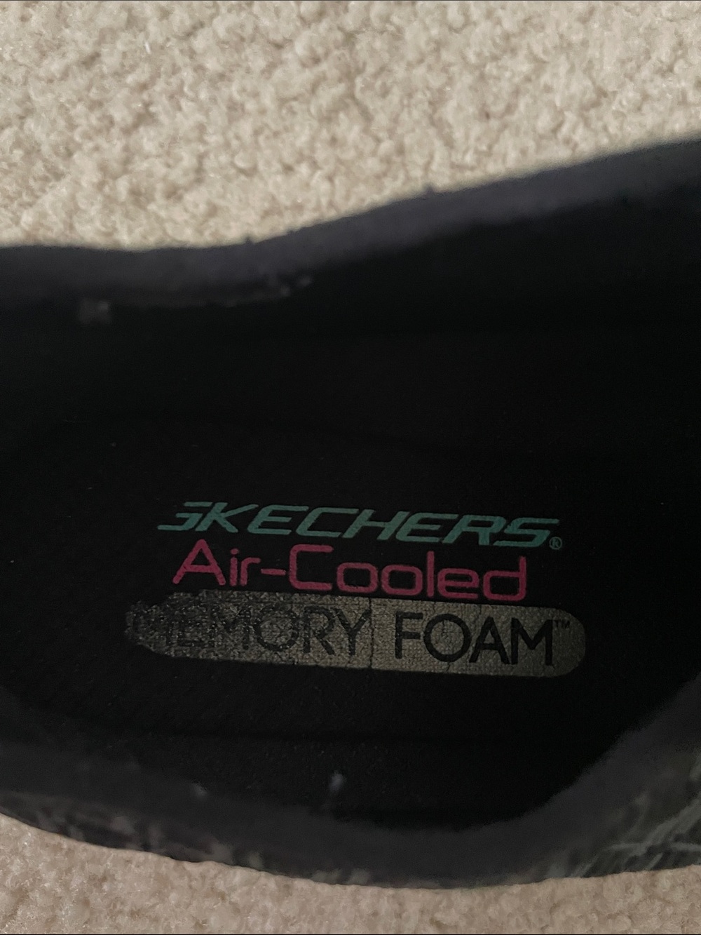 Skechers Black Knit Dual-Lite Slip-On Sneakers - Picture 7 of 7